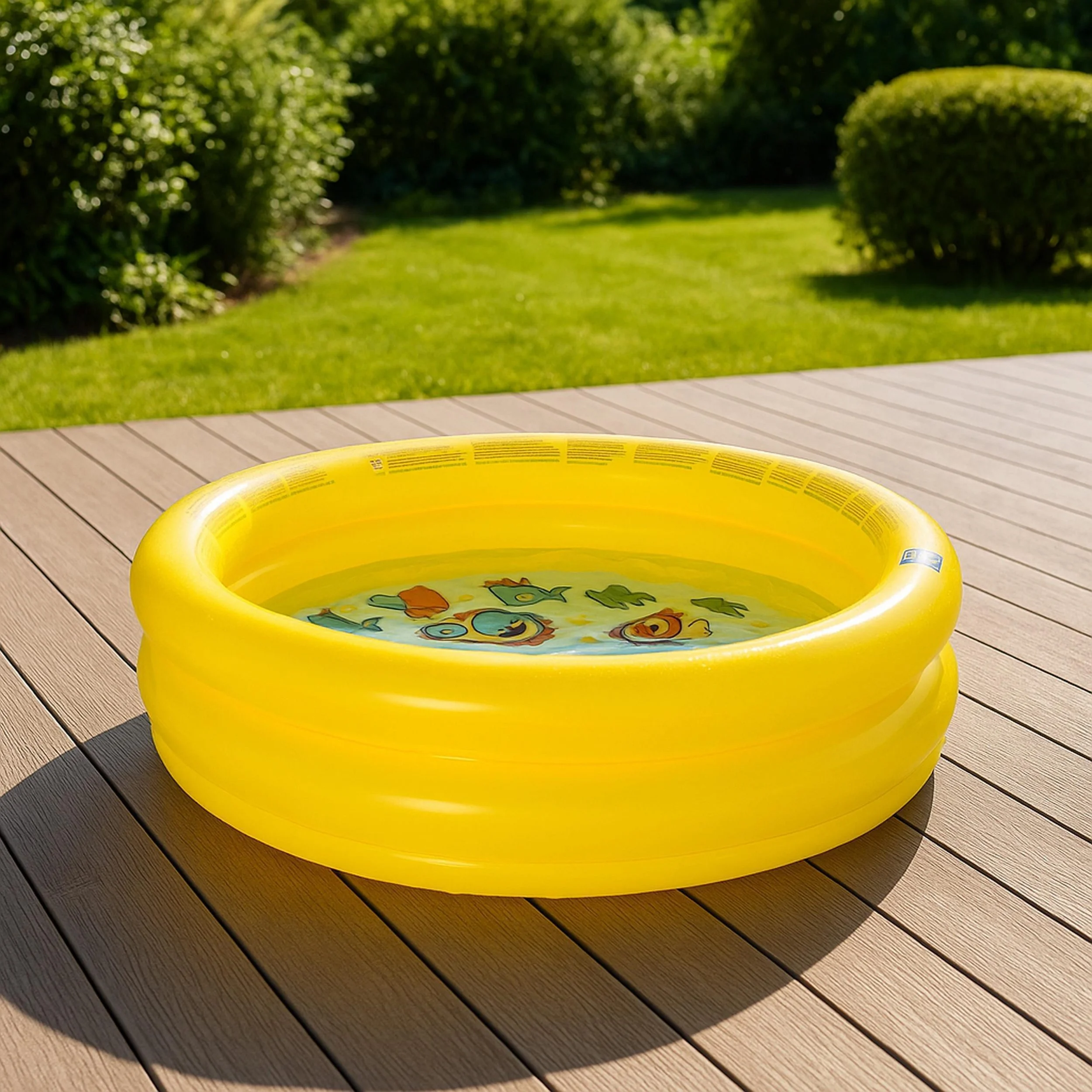 SUNCLUB Planschbecken Kinderpool Ø 61 × 12,5 cm • Baby-Pool mit Tiermotiv